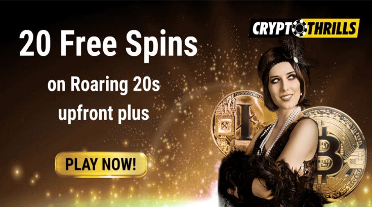 Crypto Thrills, Gratis 20 Spins Tanpa Deposit, Coba Sekarang!