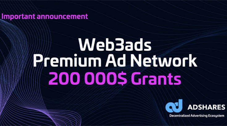 Adshares Alokasikan $200.000 Untuk Peluncuran Program Premium Publisher