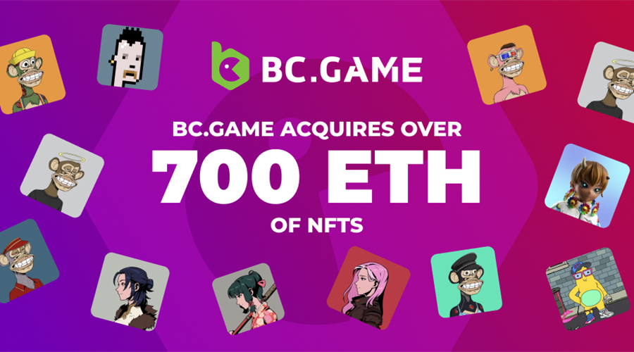 BC.GAME Menginvestasikan 700 ETH di NFT Untuk Metaverse yang Lebih Baik