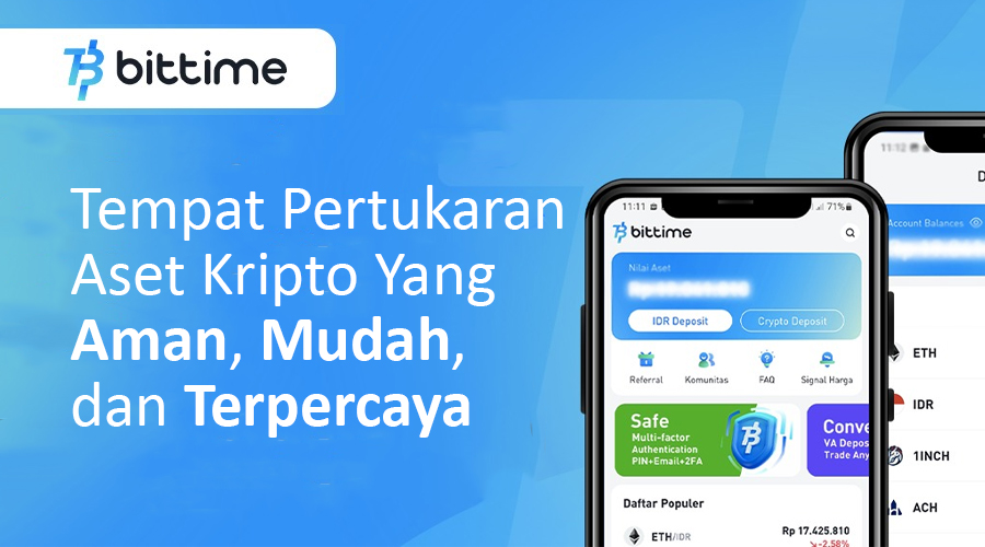 Raih Lebih Banyak Untung Dari Perdagangan Aset Kripto Bersama Bittime